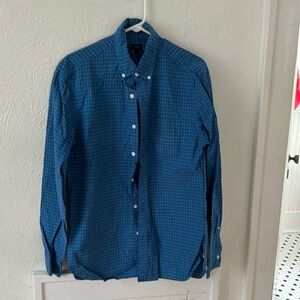 J.Crew men’s button-down, size medium, great small plaid